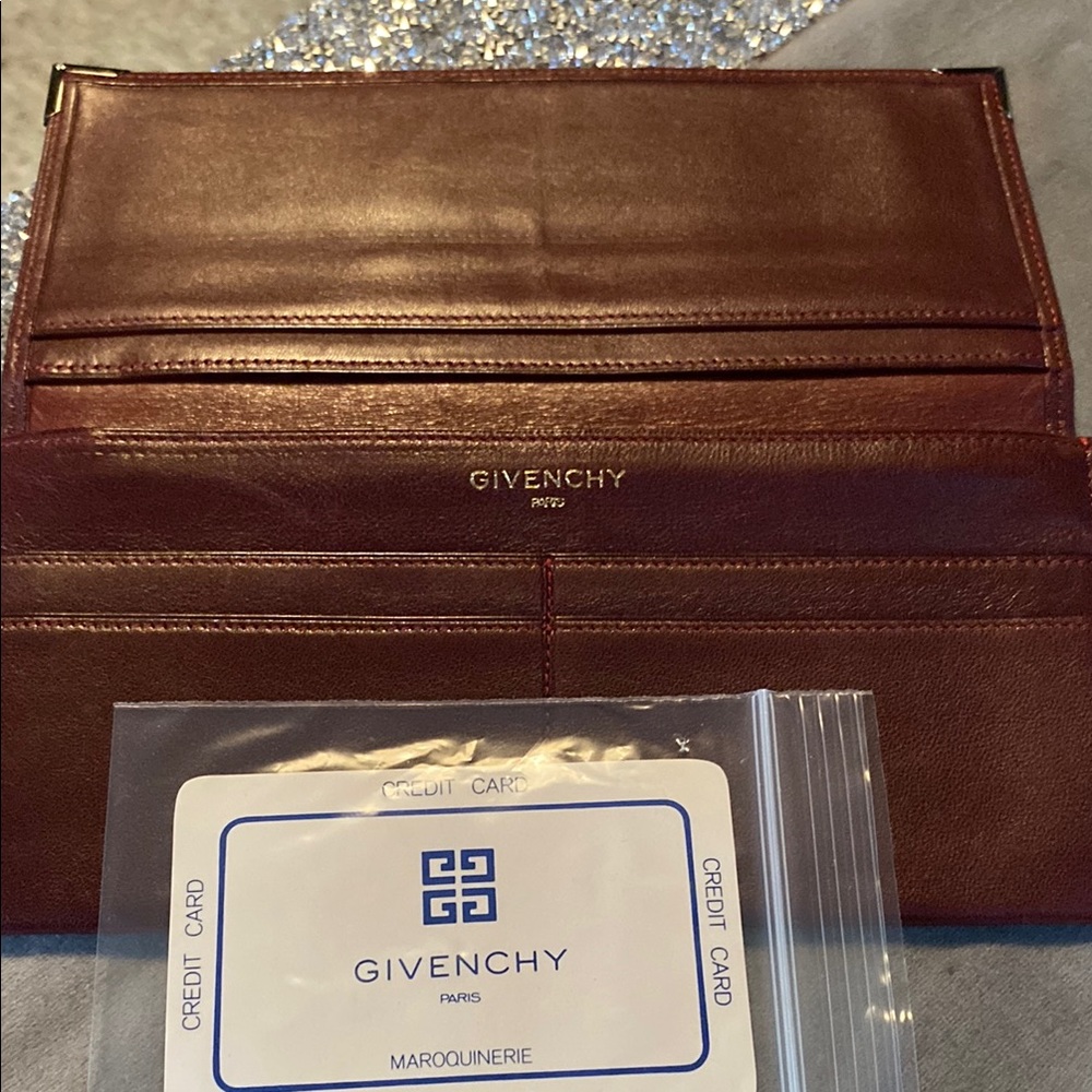Givenchy burgundy Wallet